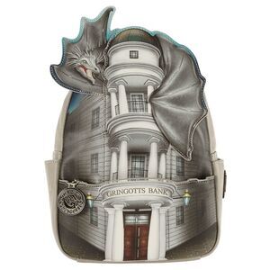 Loungefly Harry Potter Gringotts Bank and Dragon Mini Backpack